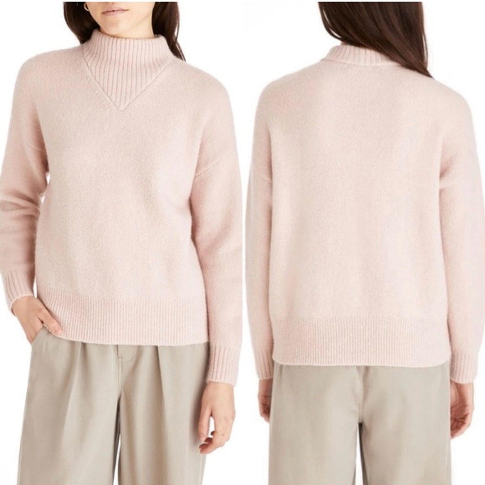 Madewell The Dillon Mockneck Sweater.